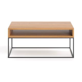 Ława industrialna Loom - Jesion, 140 x 60 cm,