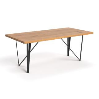 Stół designerski Ravel - Buk, 200x90 cm,