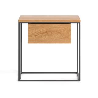 Stolik nocny drewniany Hover - Jesion,