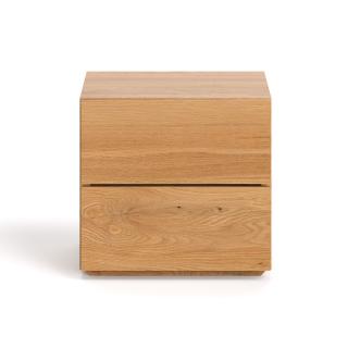 Szafka nocna Cube z litego drewna - Jesion,