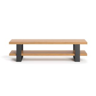 Szafka RTV Prim industrialna - Jesion, 180 cm,
