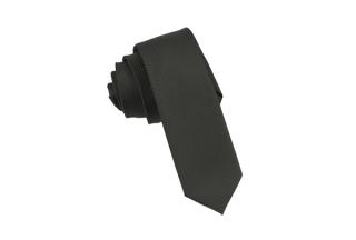 Czarny krawat KRZYSZTOF  5,5cm  KKRZ80K
