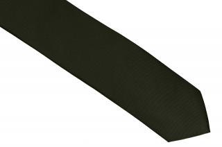 Czarny krawat KRZYSZTOF  XXL dł. 175cm szer 8cm  KKRZ26K