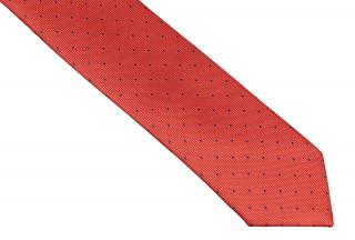 Czerwony krawat KRZYSZTOF  XXL dł. 175cm szer 7,5cm  KKRZ129K