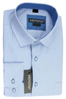 KRZYSZTOF koszula 42 176/182 dł. WZ333M SLIM