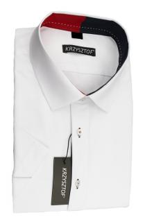KRZYSZTOF koszula biała XL 43-44 176/182 kr. WZ328K_XL_176