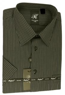 KRZYSZTOF koszula czarna M 39-40 170/176 kr. WZ428K