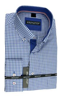 KRZYSZTOF koszula M 39-40 176/182 dł. Slim WX43M