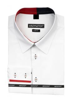 KRZYSZTOF koszula M 39-40 176/182 dł. SLIM WZ290M