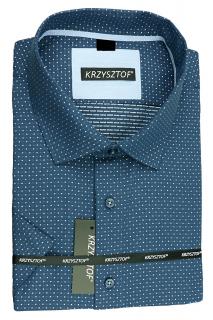 KRZYSZTOF koszula niebieska 52 182/188 kr. WX115K_52_182