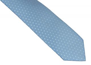 Niebieski krawat KRZYSZTOF  XXL dł. 175cm szer 8cm  KKRZ132K