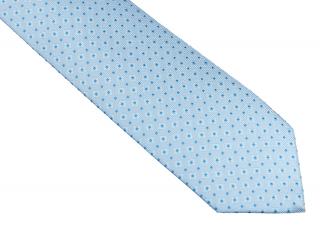 Niebieski krawat KRZYSZTOF  XXL dł. 175cm szer 8cm  KKRZ141K