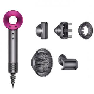 Dyson Supersonic HD07 nikiel/fuksja