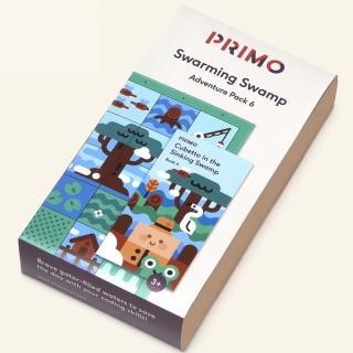 Mapa przygody na mokradłach Primo - Cubetto