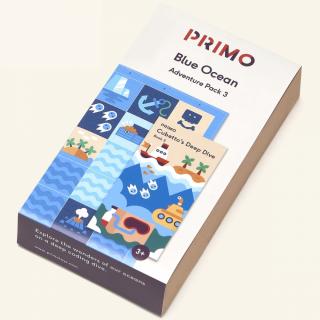 Mapa przygody na oceanie Primo - Cubetto