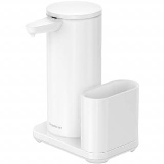 Simplehuman 414ml + uchwyt na gąbkę - stal biała