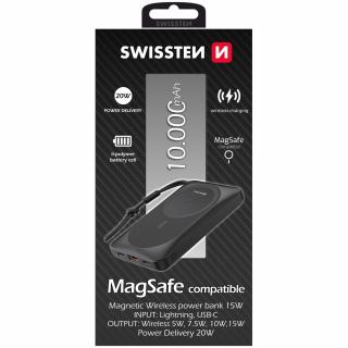 SWISSTEN Power Bank (MagSafe compatible) 10 000 mAh