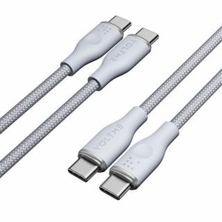 Voltme Powerlink Rugg Series CTC 3A/60W 1,0m (szary) - kabel do ładowania