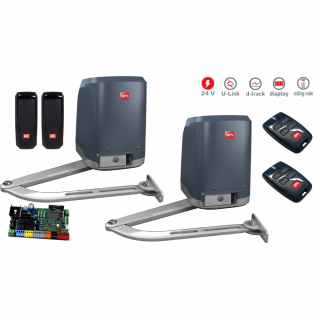 BFT VIRGO SMART BT A 20 KIT PL zestaw automatyki do bram skrzydłowych o długości skrzydła do 2m i wadze do 200kg R930150 00005 / 2611893