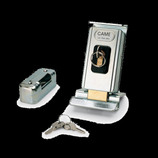 Came LOCK82 uniwersalny poziomy lub pionowy, dwucylindrowy zamek elektromagnetyczny