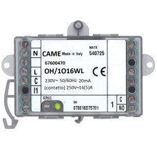 Came Moduł radiowy wykonawczy SLAVE, OH/2O16WL 67600480