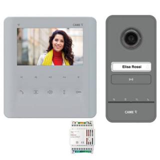 Came PLXWLHSVKIT (8K30CF-033) WiFi głośnomówiący zestaw wideodomofonowy 5#8221; z czytnikiem breloków, obsługą z aplikacji Came AutomationBT i funkcją