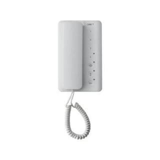 CAME Słuchawkowy odbiornik audio z 4 przyciskami interkomowymi, kolor biały. AGT A EVO (840CA-0050)