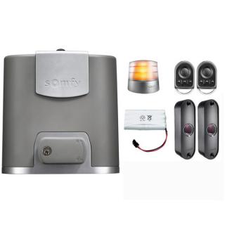 ELIXO 500 3S M IO Comfort Pack 1241520  z magnetycznymi krańcówkami Somfy zestaw automatyki do bramy przesuwnej
