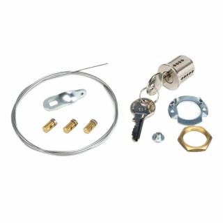 FAAC Zewnętrzny mechanizm zwalniający z kluczem do drzwi o grubości maks. 15 mm  424590001-10