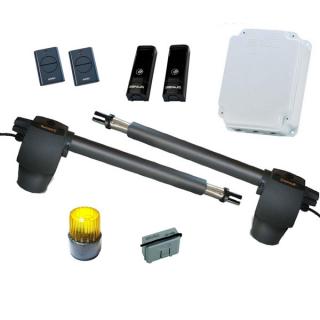 Genius G-BAT 324 ENV (E024S), zestaw automatyki do bramy dwuskrzydłowej o długości skrzydła do 3 m, 24 V