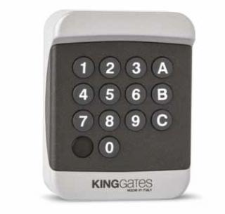King Gates Digy Pad Podświetlana klawiatura z kodem zmiennym 433,92 MHz