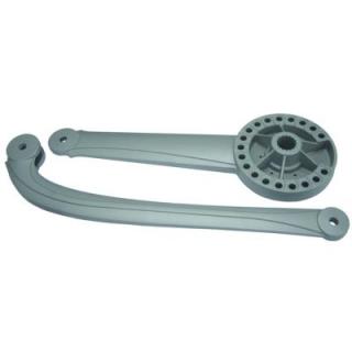 KINGgates MOLINK420 rozpiętość skrzydeł do 4.2 m, odległość między osią obrotu bramy a powierzchnią motoreduktora 350 mm