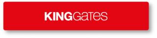 KingGates NICE ASOSTICK nalepki ostrzegawcze na ramię szlabanu