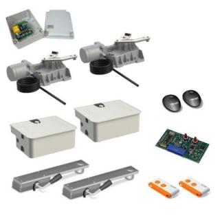 Napęd ROGER SET R21/353/L LIGHT - zestaw automatyki do montażu podziemnego do bramy dwuskrzydłowej o skrzydle do 3,5 m i 800 kg SET R21/353/L