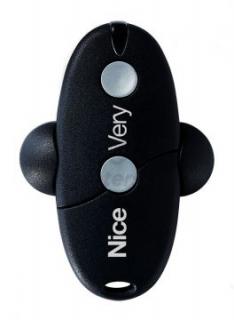 NICE FLOR-S - VR - 2-kanałowy pilot radiowy z uchwytem mocującym, FLOR