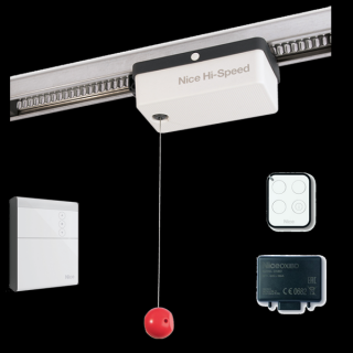 Nice SPY HI-SPEED SPY650HSBDKCE zestaw automatyki do bram garażowych do 10m² zestaw bez szyny ERA ONE BIDI