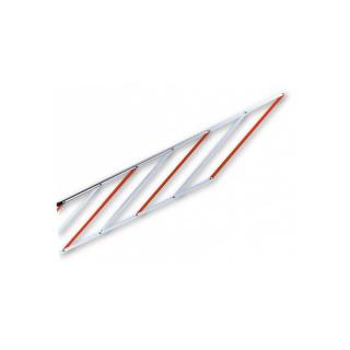 NICE - WA13 listwy aluminiowe zabezpieczające w odcinkach 2m do szlabanów M7BAR/LBAR