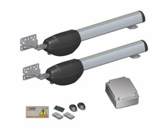 ROGER KIT BE20/210/L Zestaw do bramy skrzydłowej (2,5 m + 2,5 m) Roger Technology KIT BE20/210/L