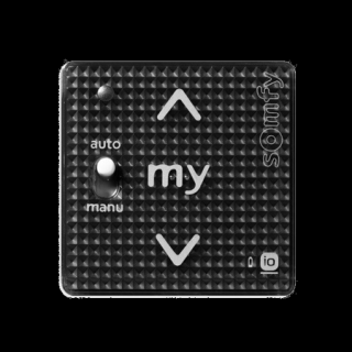 Somfy 1811015 Smoove 1 A/M IO Black Shine radiowy nadajnik naścienny
