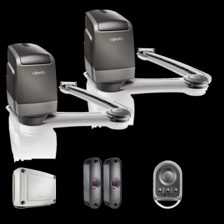 Somfy AXOVIA 3S IO 1216597 zestaw automatyki do bram skrzydłowych do 2 m i 200 kg