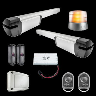 Somfy IXENGO L 3S IO 1216558 zestaw automatyki do bram skrzydłowych do 4 m i 400 kg