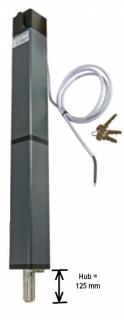 TOUSEK elektrorygiel Safelock szary antracyt 13800060