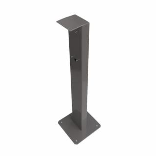 Tousek Słupek dla samochodów osobowych i ciężarowych, wys. 106 cm - srebrny 13500470