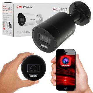 KAMERA IP DS-2CD2086G2H-IU-BLACK(2.8MM)(EF) ACUSENSE - 8.3 Mpx 4K UHD CZARNA Hikvision