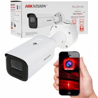KAMERA WANDALOODPORNA IP DS-2CD2646G2HT-IZS(2.8-12MM)(EF) AcuSense DarkFighter - 4 Mpx 2.8 ... 12 mm - MOTOZOOM Hikvision