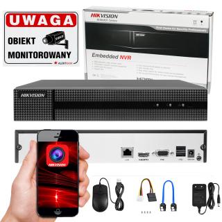 Rejestrator IP 4-kanałowy, do 4Mpx HWN-2104MH , H.265+, 1x SATA - Hikvision Hiwatch HWN-2104MH