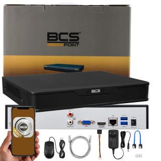 Rejestrator IP BCS-P-NVR1601-4K(3) 16 kanałowy BCS BCS-P-NVR1601-4K(3)