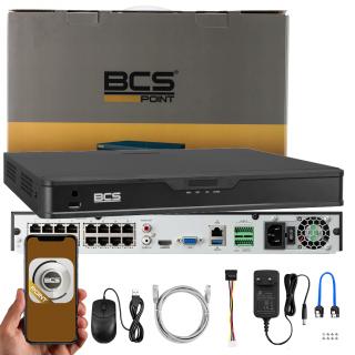 Rejestrator IP BCS-P-NVR1602-A-4K-16P-III 16 kanałowy BCS BCS-P-NVR1602-A-4K-16P-III