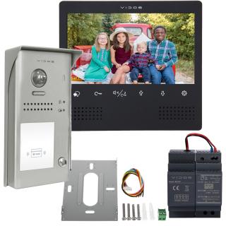 ZESTAW WIDEODOMOFONOWY VIDOS MONITOR 7'' M1023B + STACJA BRAMOWA S1101A  VIDOS DUO