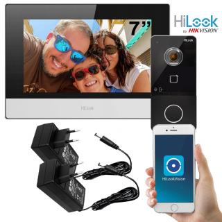 Zestaw wideodomofonowy Villa IP, WiFi, Mifare - HiLook by Hikvision IP-VIS-SLIM IP-VIS-SLIM